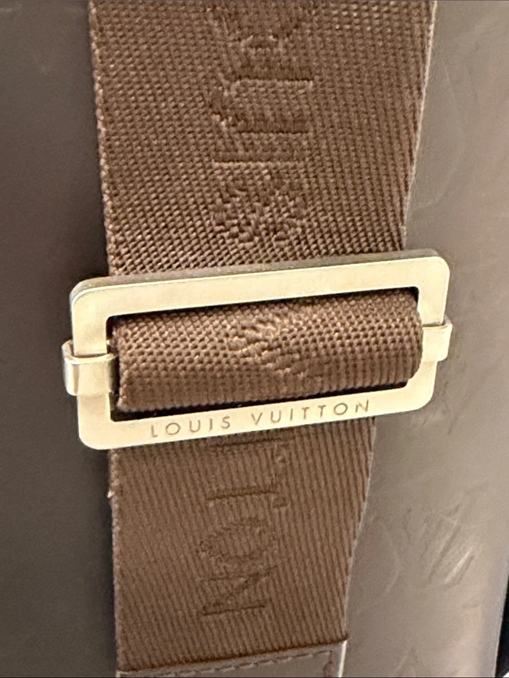 Louis Vuitton Brown Monogram Messenger Bag hardbody camera case